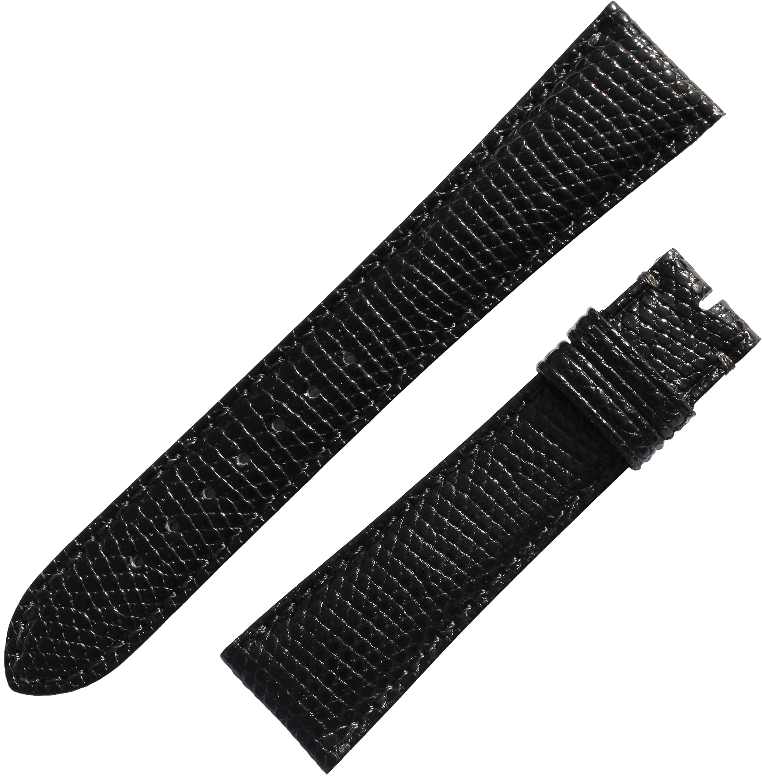 

Ремешок для часов Lizard Watch Strap Watch Band Замена из кожи ящерицы в Японии Оригинал [ROCOTTE] (Черный / 18-16 мм / Кожа) (Сделано / Кожа) чёрный