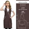 Mode-Schürze im koreanischen Stil: Süße Nagelkunst, Mutter & Baby, Café, Arbeitsuniform Kellner