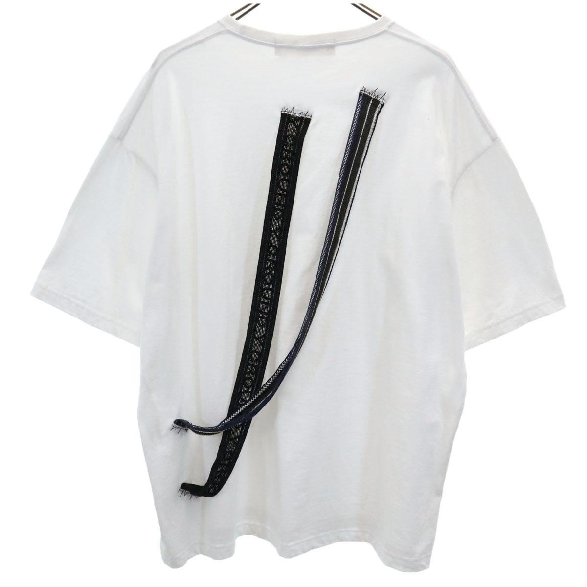 

Ground Y Футболка с коротким рукавом и принтом на спине 4 белая Мужская Б/у