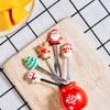 Ornaments New Year Table Accessories Vegetable Fork Christmas Decorations Christmas Fruit Fork