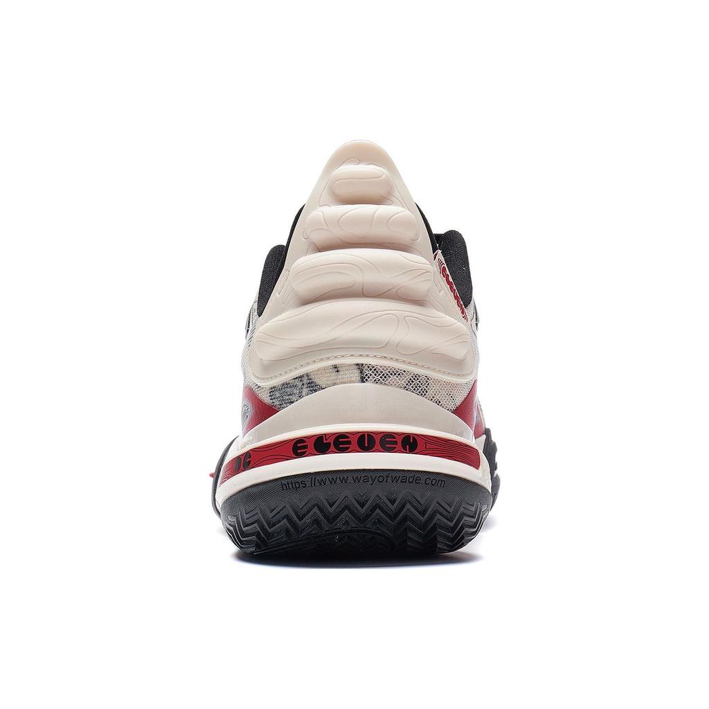 Li-Ning Wade All City 11 V2 Halloween Men Tenisky Krémová-Bílá Červená ABAT093-1