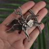 1pc Four-winged Angel Pendant, Vintage Fashion Style Charm, Unisex Necklace Decorations