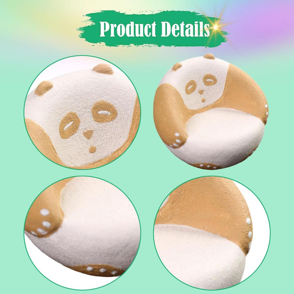 Tea Pet Miniature Panda Figurine Creative Purple Sand Tea Tray Centerpiece