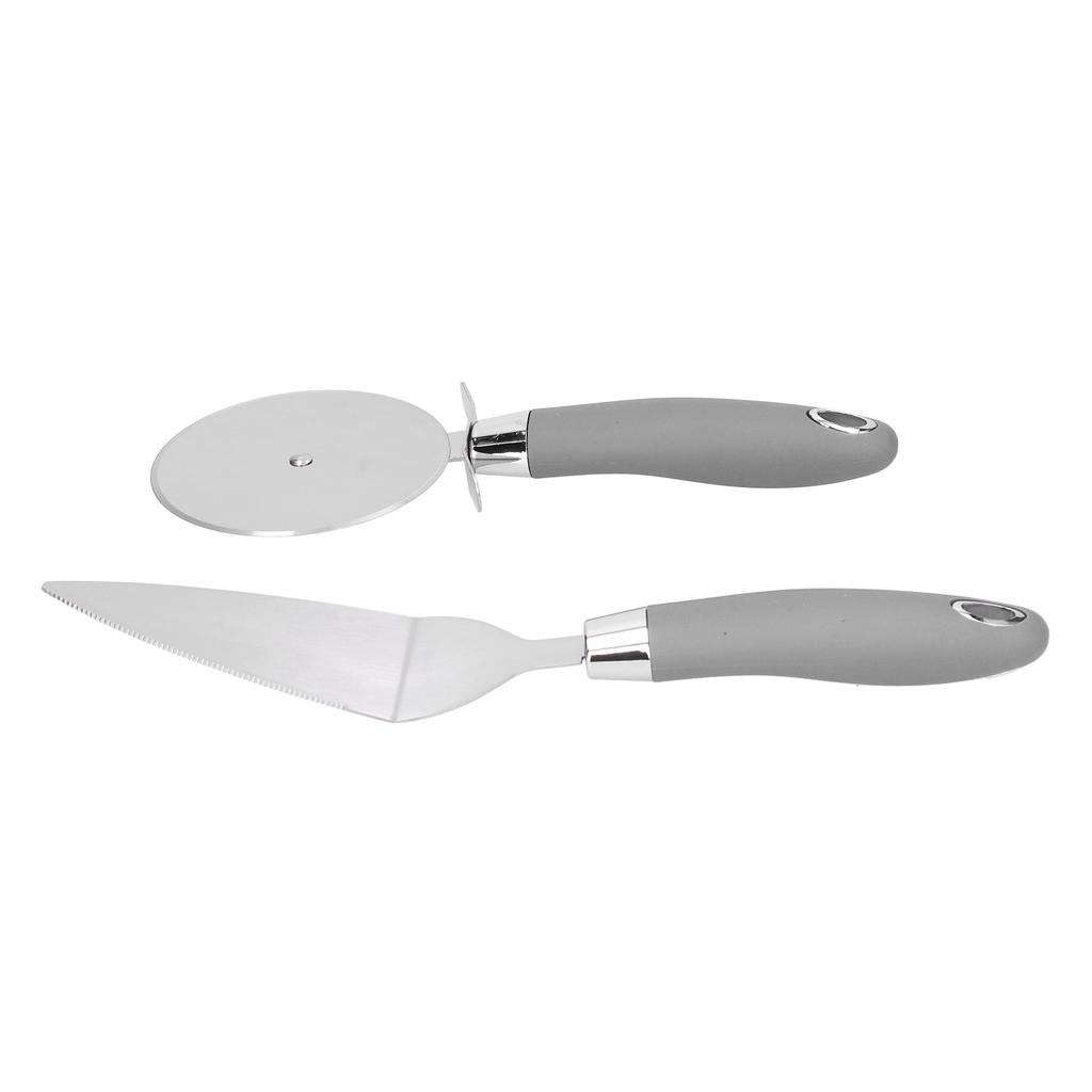 Pizza Tool Kits Pizza Cutter Wheel And Shovel Stainless Steel Pizza Slicers Kitchen Gadgets