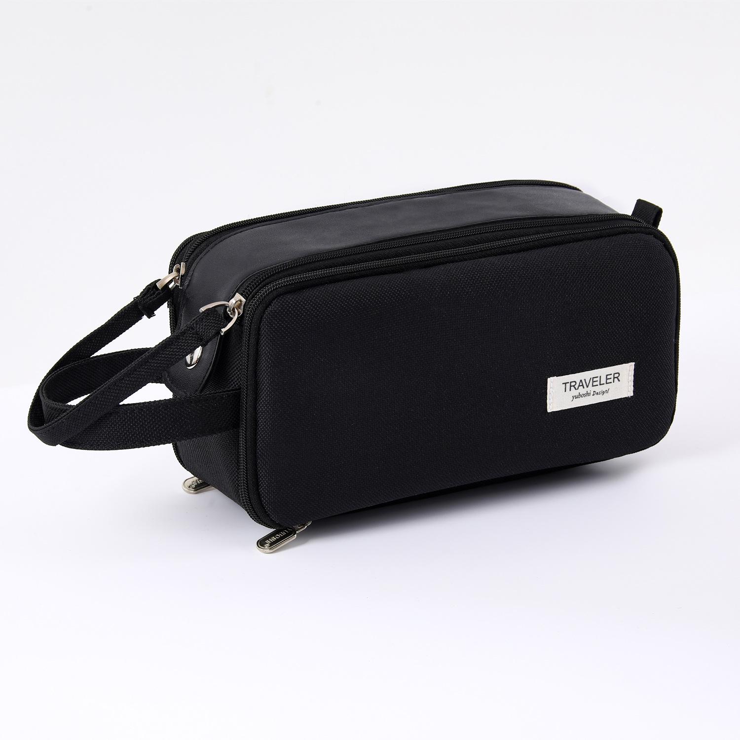 Double-Layer Multi-functional Pencil Case for Juniors and Elementary Students чёрный