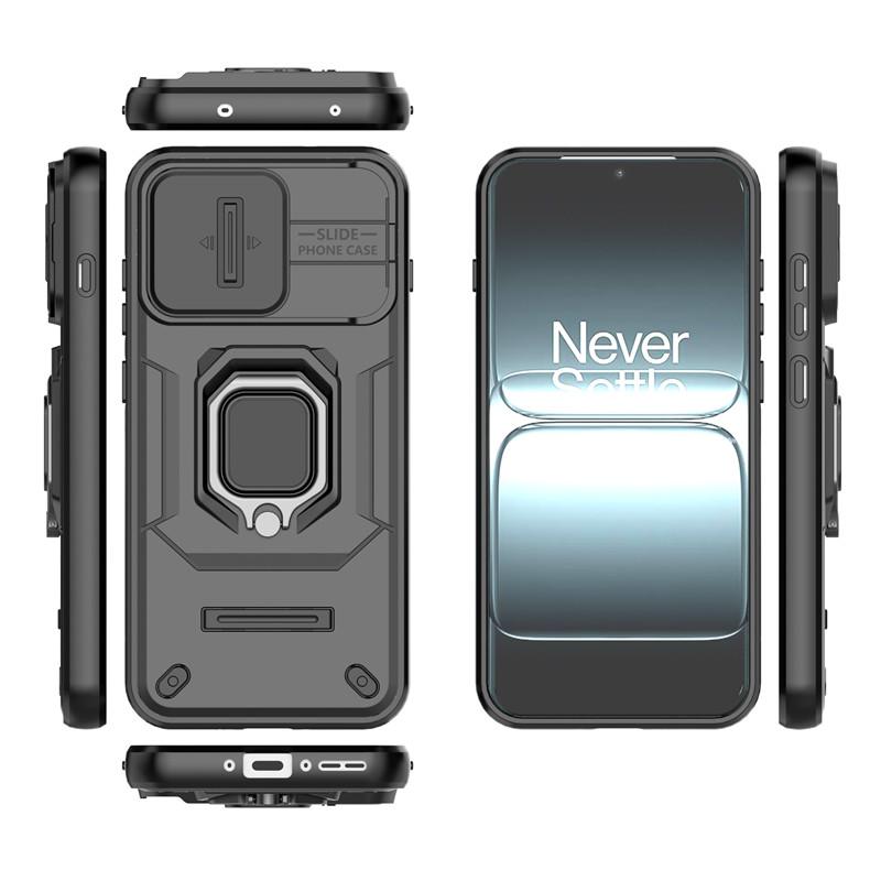 For OnePlus 13T Case Slide Camera Len Cases OnePlus 13T 13s Cover Funda Shockproof Armor PC Stand Phone Cover For OnePlus 13T