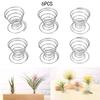 6 Pcs Blume Topf Edelstahl Air Plant Stand Container Tillandsia Halter