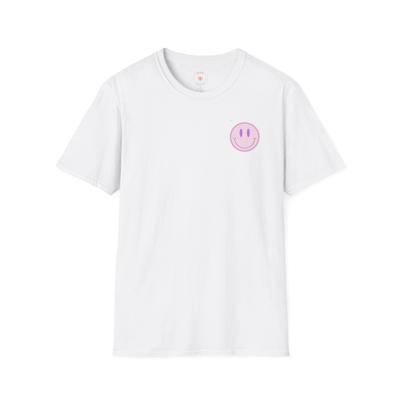Smiley Face Good Day T-Shirt, Unisex Softstyle Tee