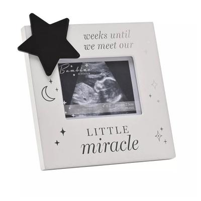 Bambino Little Miracle Countdown Scan Photo Frame