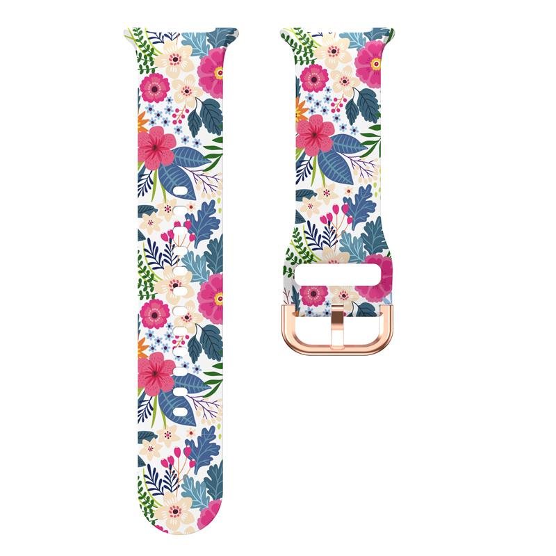 Printing Silicone Strap For Samsung Watch 8 Band Galaxy Watch 8 Classic Watchband Replacement No Gap Galaxy Watch 8 Correa