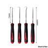 4pcs Car Pick Hook Set O Ring Oil Seal Screwdrivers Puller Remover O-Ring Seal Gasket Auto Repair Tools