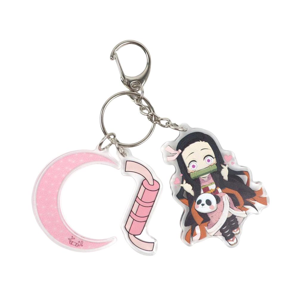 Cute Anime- Acrylic Keychains Are Great Gifts For Kids And Friends.