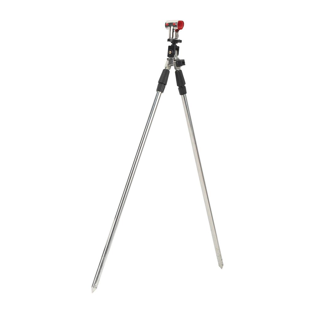 Fishing Rod Ground Holder Portable Telescopic Stretchable Fishing Rod Stand for Outdoor