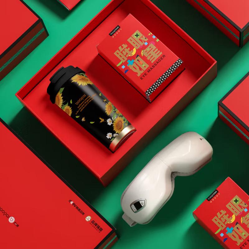 Leopard Brand Sunflower Coffee Cup Health Set