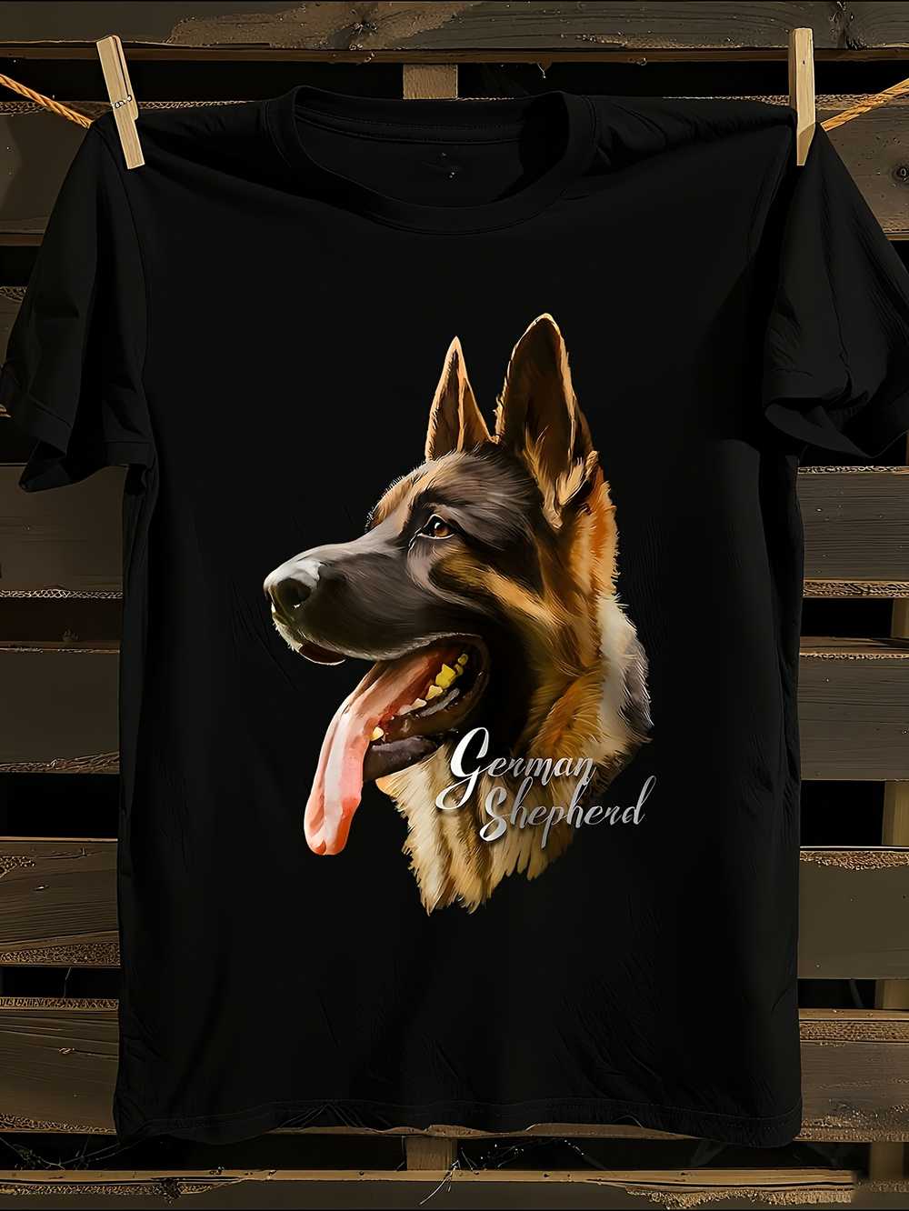 

& WoGerman Shepherd Graphic T-Shirt M