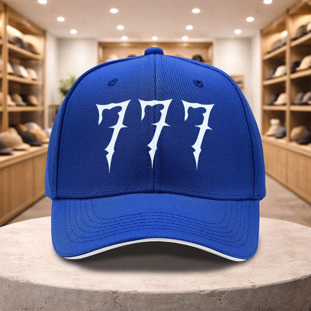 A Baseball Cap with a Print Available in Various Colors Featuring an Adjustable Sandwich Design This New Casual And Versat