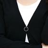 Rhinestone For Women Men Cardigan Fixed Braces Zinc Zinc Alloy Jewelry Brooches Pins Corsage Accessories