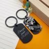 Amaxer Custom Keychain Double Sided Personalized Picture Text Keychains Engraving Photo Key chains Gifts for Women Boyfriend