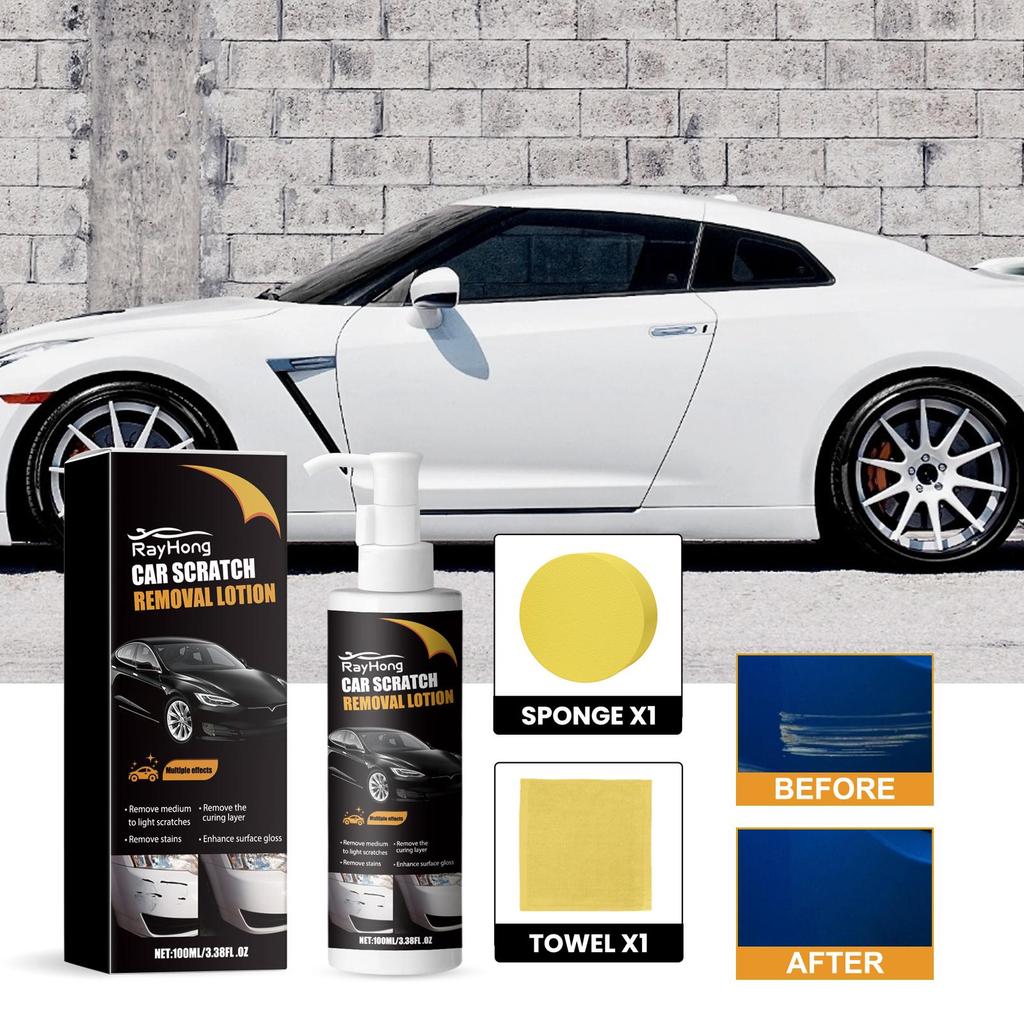100ml Car Scratch Emulsion Car Paint Scratch Polishing Maintenance Renovation Cleaning Brightening Repair Fluid