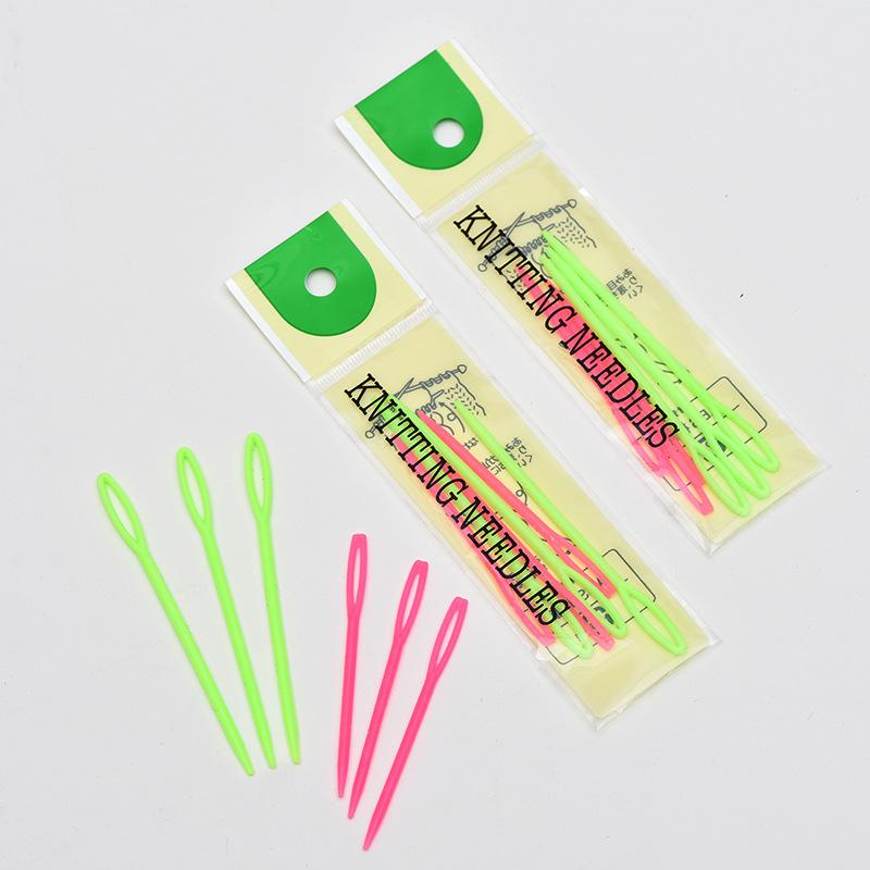 6 * 2 Sizes Needle Knitting Tools Are Not Hurting Your Hands Sweater Needle Garment Making Accessories