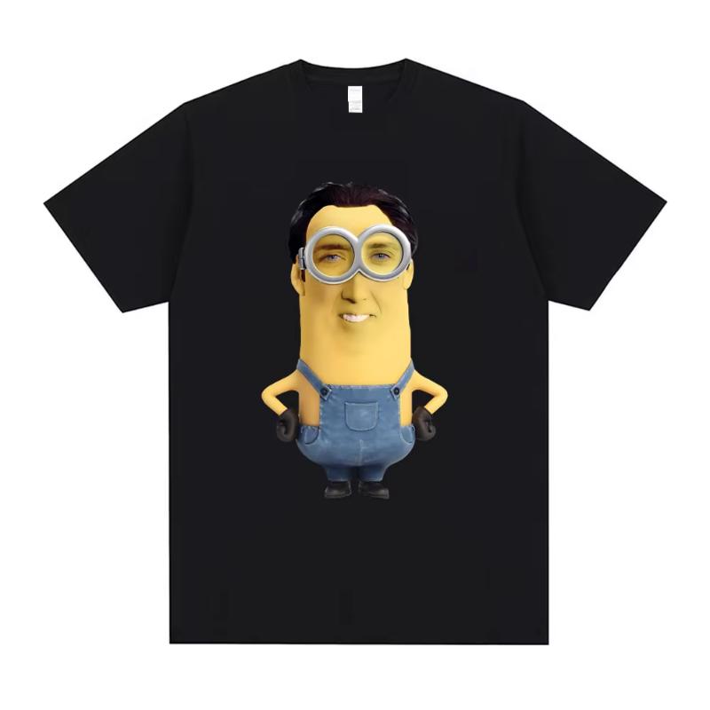 Rapper Kanye West Minye Funny Meme T Shirt Men Women Hip Hop Vintage Oversized Tshirt Men's Casual Cotton Short Sleeve T-shirts