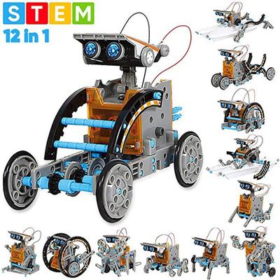 Autíčko na solární energii Inteligentní robot 13 v 1 pro vlastní potřebu