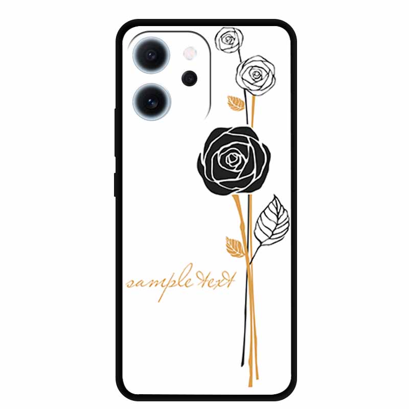 For Oppo Reno15 F Case 3D Flower Emboss Luxury Soft Silicone Phone Back Cover Case For Reno15F Reno 15 F Floral Gift Funda Coque