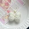 Porte-clés Nœud Simple et Doux Tendance Pendentif Nœud 3D Porte-clés Pour Femmes Filles Décoration Suspendue de Sac à Dos Créative Cadeaux