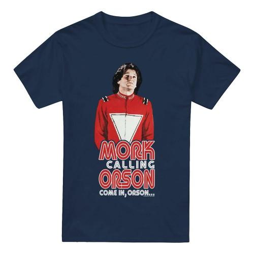 Mork And Mindy Mens Come In Orson T-Shirt