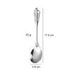 Ru Han Palace Light Luxury 304 Stainless Steel Soup Spoon Set