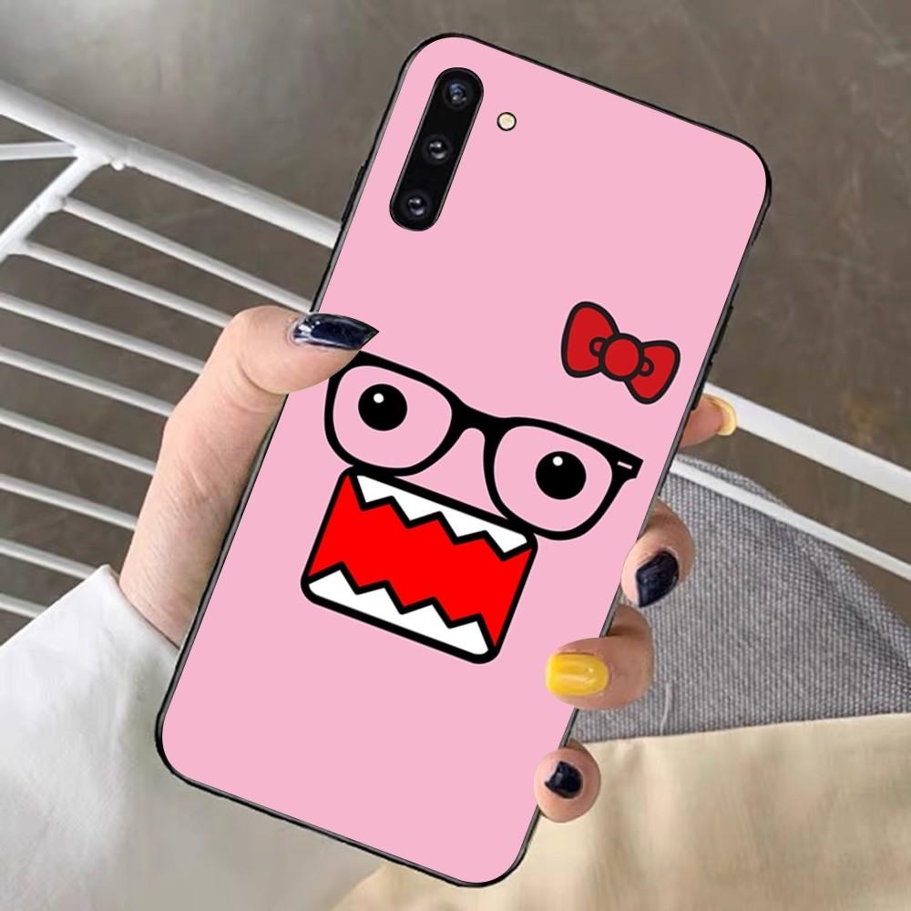 Cute Domo-kun Phone Case For Samsung Note 8 9 10 20 pro plus lite M 10 11 20 30 21 31 51 A 21 22 42 02 03