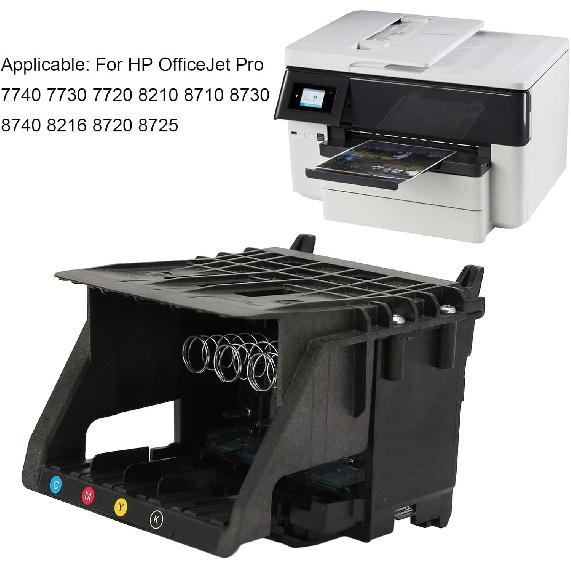 JTLB Printhead Replacement Parts, Suitable for OfficeJet Pro 7740 7730 7720 8210 8710 8730 8740 8216 8720 8725 - Includes 952 953 954 955