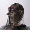 Halloween Gold Full Face Mask: Mysterious Singer Dance Veil for Adults
