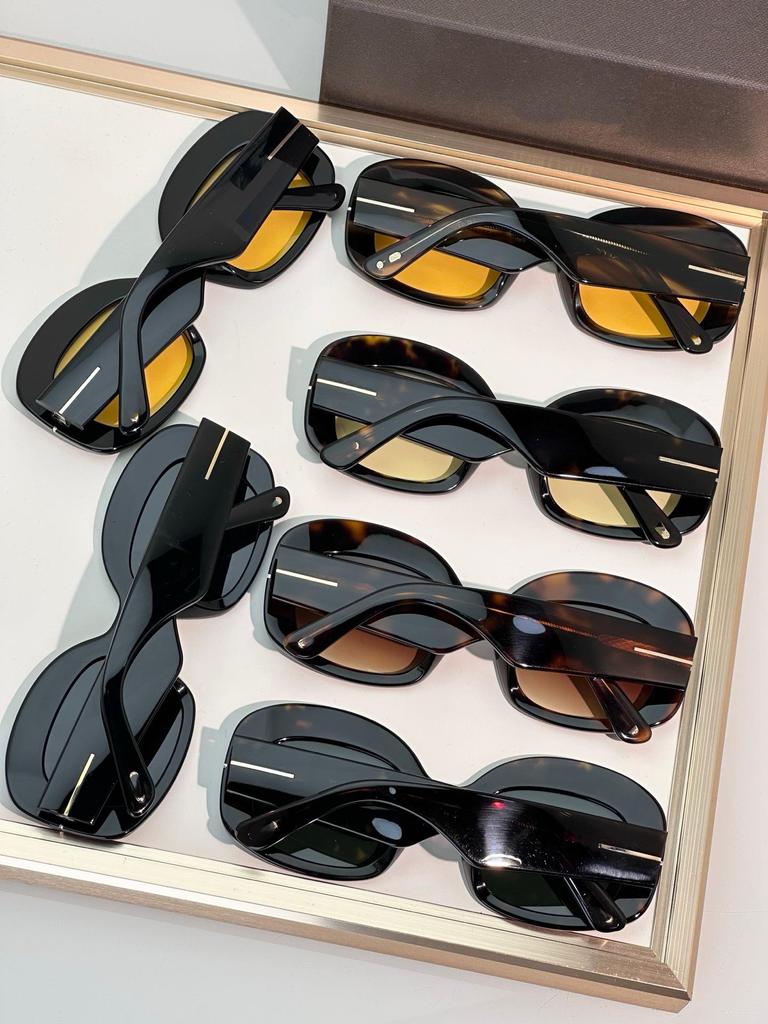 TF1219 Fashion Luxury Acetate Sunglasses: Unisex Celebrity-Inspired Runway Party & Vacation Essentials