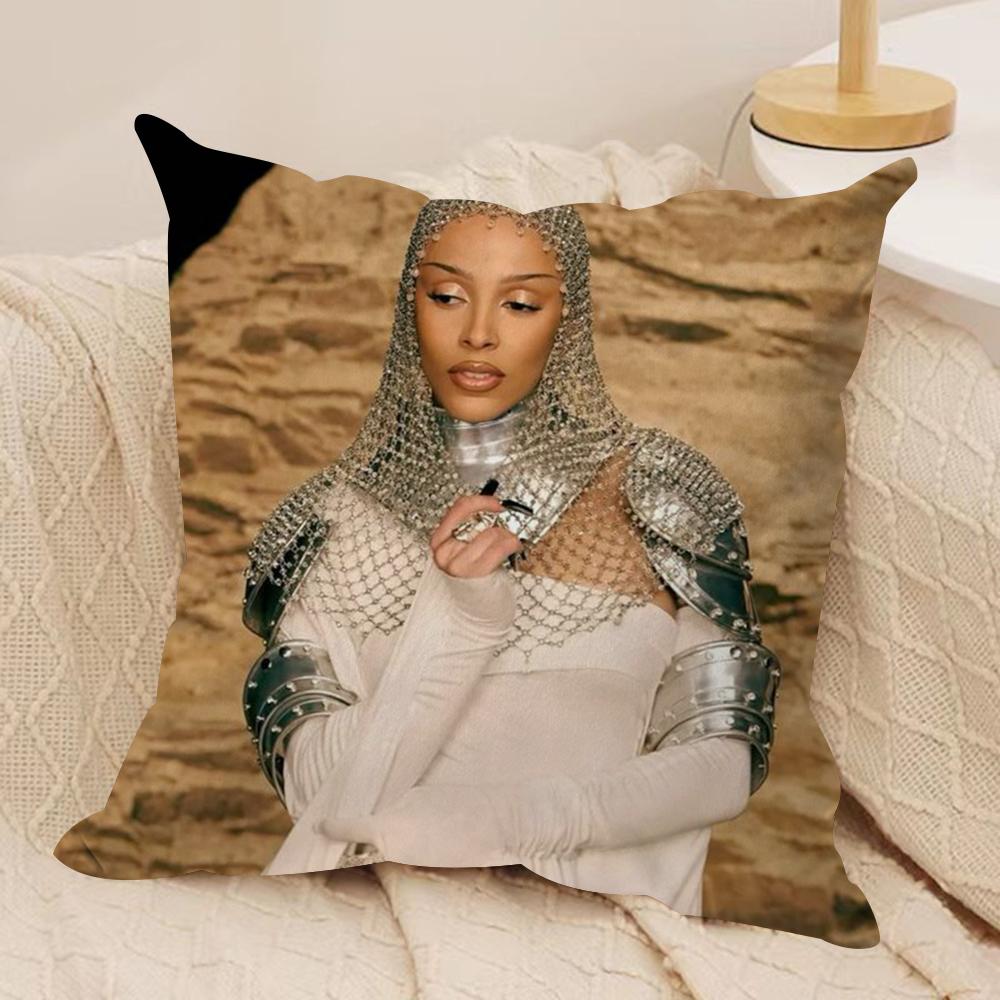 Singer DDoja CCat Cushion Cover Silky Short Plush DoubleSided Printed Pillow Case for Sofa All Seasons Home Decor Gift