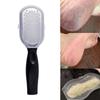 Pedicure Foot File Callus Remover Stainless Steel Foot Scraper Portable Rasp Colossal Foot Grater Scrubber Pro for Wet/Dry Feet