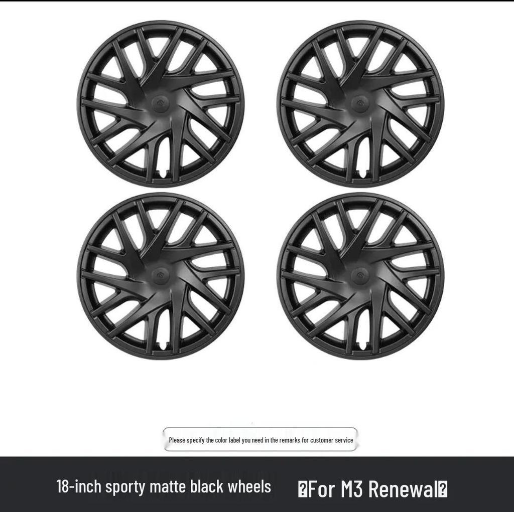 18-Inch M3 Tesla Wheel Protection and Decorative Cover Ring