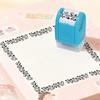 DIY Handcraft Roller Hand Account Seal Score Printing Painting Graffiti Gifts Toy  Hand Account
