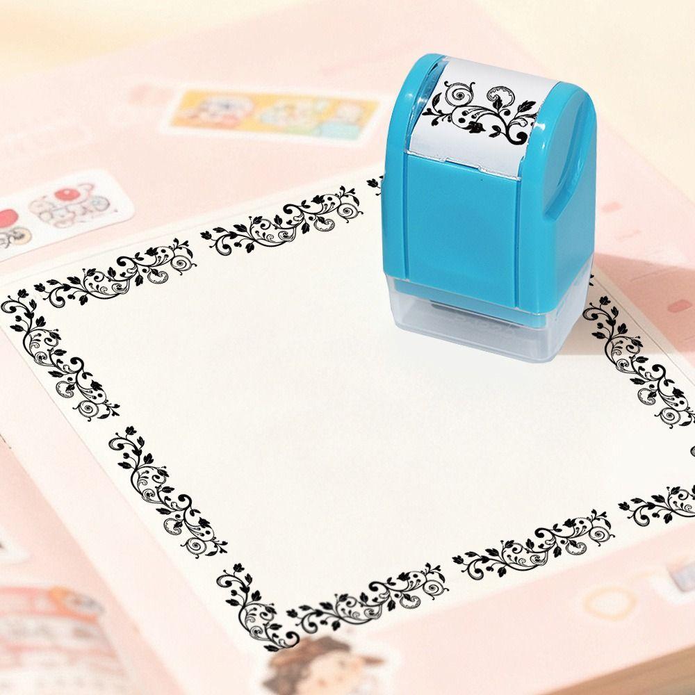 Score Printing Roller Hand Account Seal Convenient Painting Graffiti Gifts Toy  Journaling