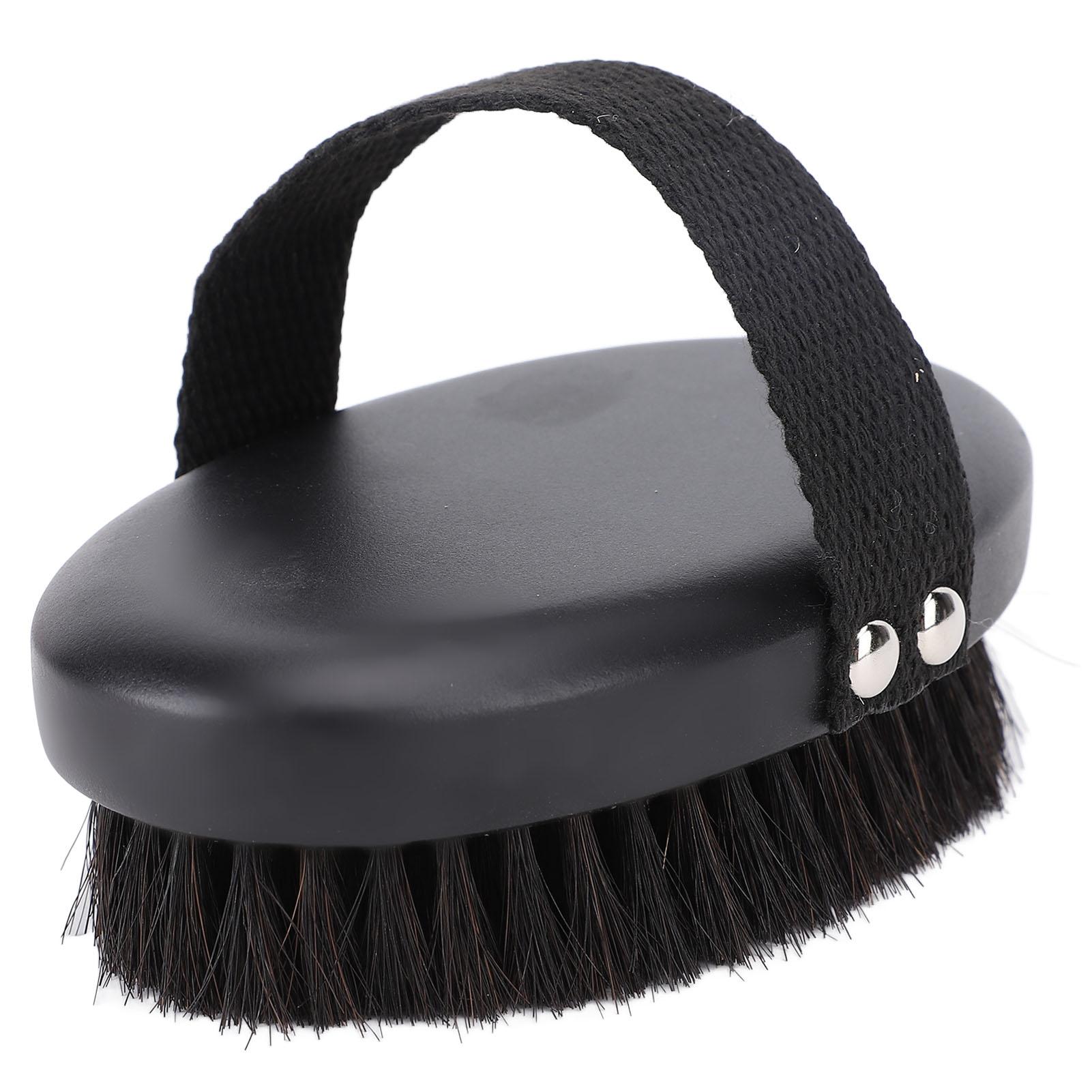 

Черная щетка для сухой чистки тела Slick Wood Body Dry Skin Scrubber для предварительного душа перед купанием