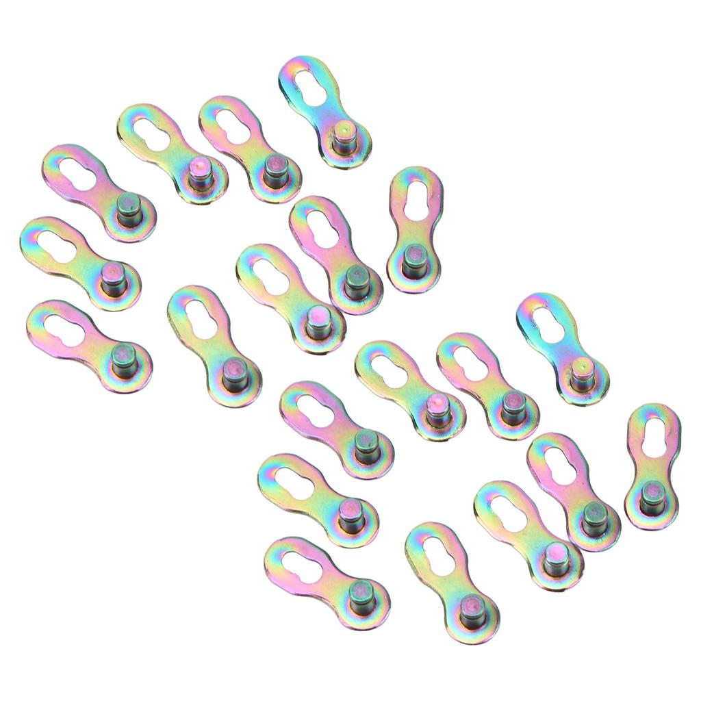 10 Pairs Bike Missing Link Speed Chain Link Road Bike Chain Link Connectors with 9 Speed Colored