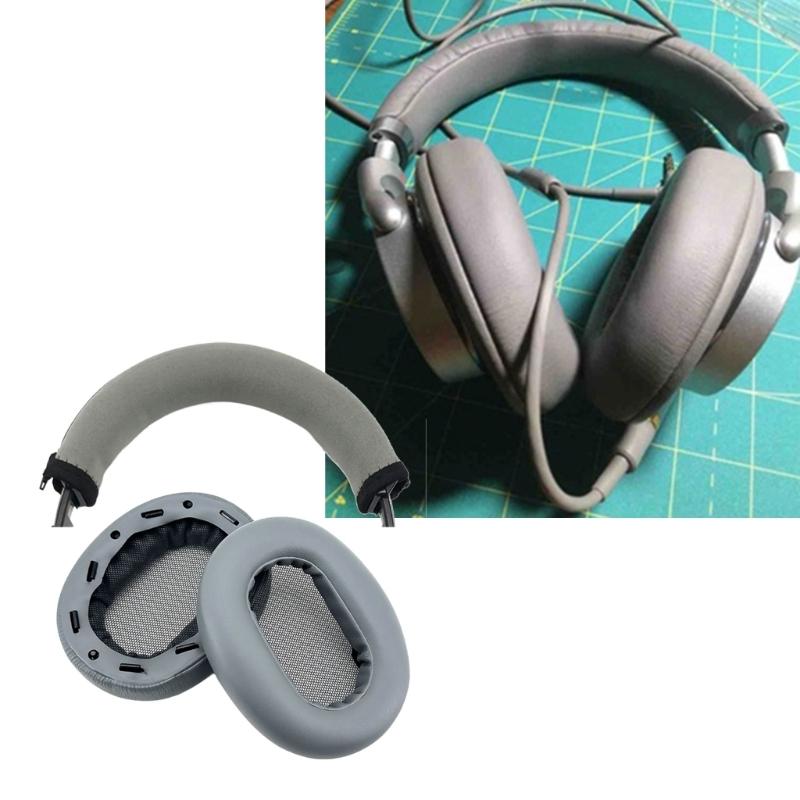 Soft Sponge Ear Cushion Earpads for MDR-1AM2 Headphone Replacement Head Beam Sleeve Headband Cover
