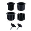 Outdoor Umbrella Base Bushing with Center Opening Support Sleeves and Direct Tightening Pieces for Stand Service