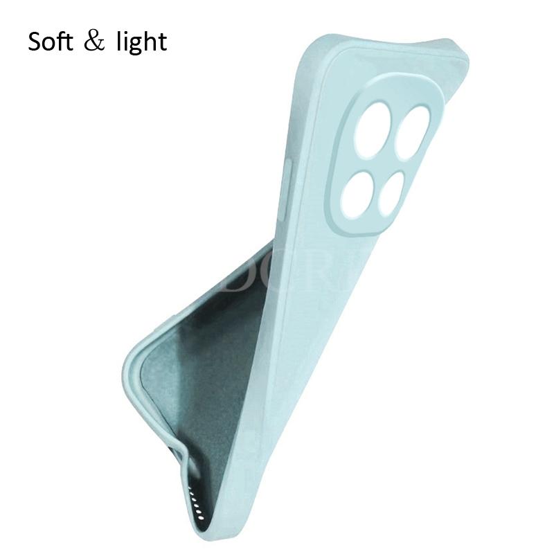 For Xiaomi Redmi Note 15 Case Liquid Silicone Cover Redmi Note 15 Case TPU Plain Rubber Phone Protector Redmi Note 15 Cover