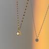 Retro Korean Style Rhinestone Clavicle Necklace for Women - Trendy, Simple, & Fashionable Jewelry