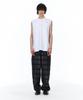 Yunse [Unisex] Check Cargo Pants (Check)