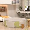 Hyindoor Foldable Pet Pool, No Inflation Required, 8020cm, for Dogs and Cats, Water PlayShower, Heat Protection, Easy Storage, Vinyl Pool for Home