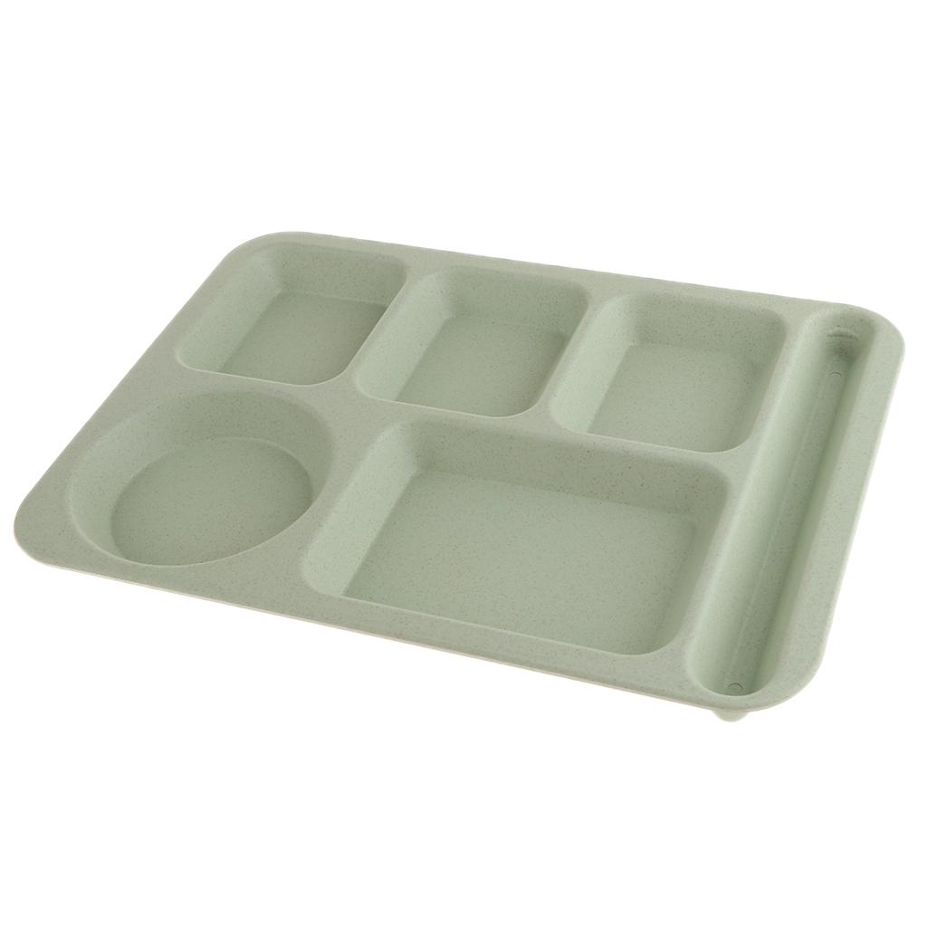 Dinner Plate Straw Lunch Snacks Dish Spoon Chopsticks Set