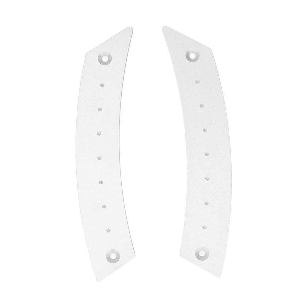 1 Pair Interior Door Pull Handle Aluminum Alloy Inner Door Handle Replacement Car Accessory