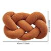 Knitted Knot Pillow Handmade Decorative Throw Pillows Soft Sofa Cushion Home Bedroom Decor Gift for Holidays Parties